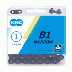 KMC B1 Narrow Black voor Tour, City & Fixed Gear